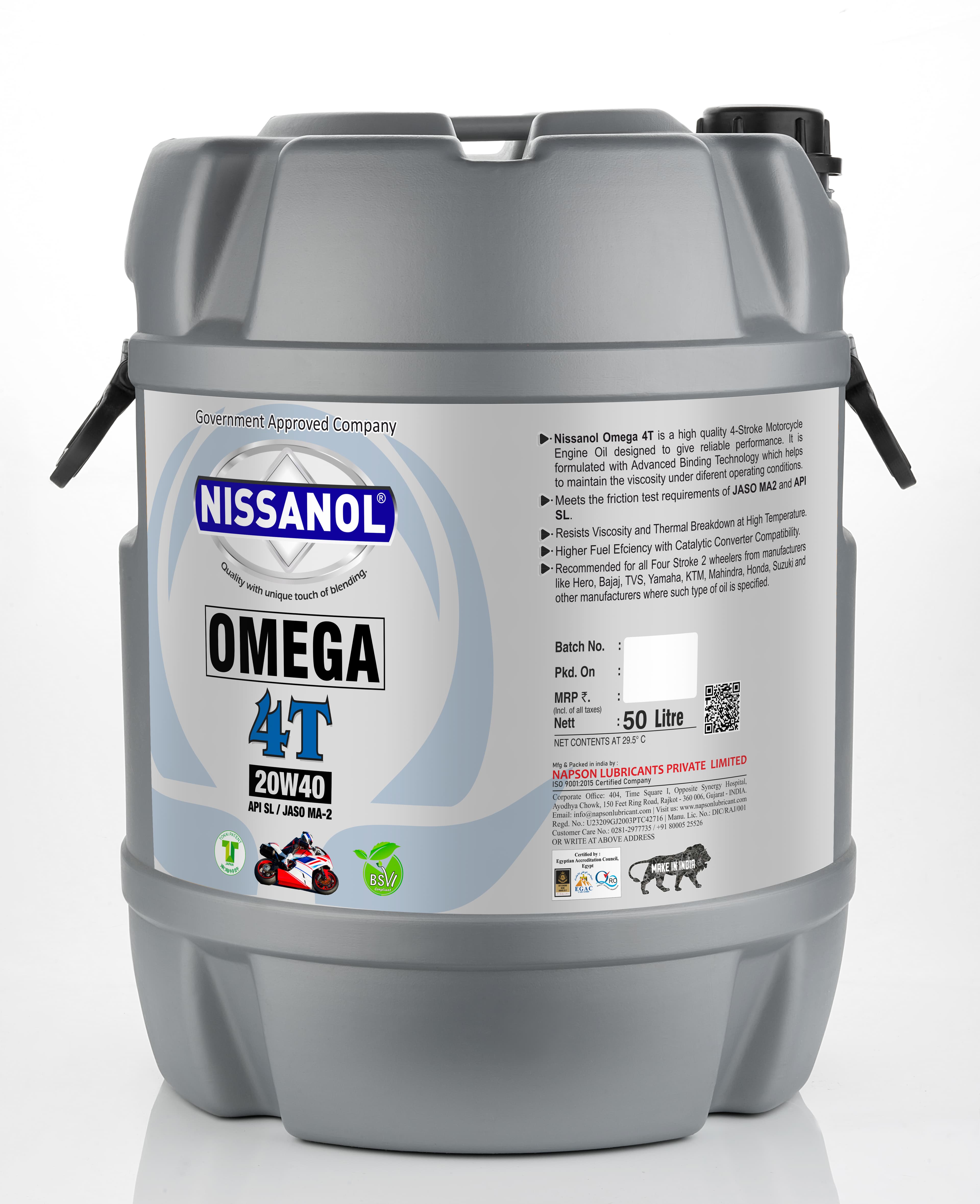 Omega 4T 20W40 - 4