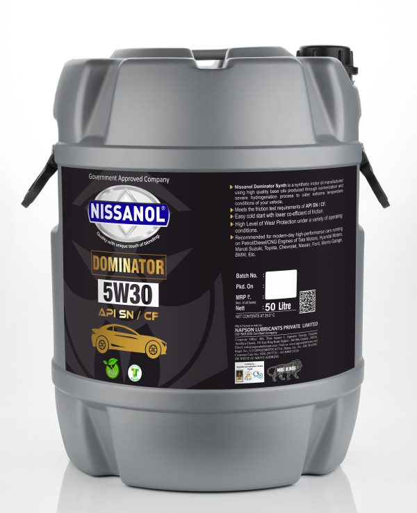 Nissanol Dominator Synth (API SN) 5w30 - Image 6