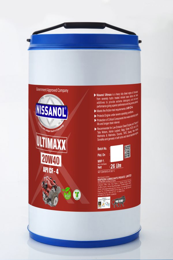Nissanol Ultimaxx - 20w40 ( API CF-4 ) - Image 7