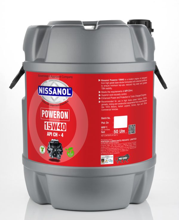 Nissanol Poweron - 15w40 (CH-4) - Image 12